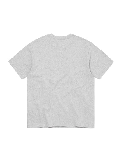 THIS IS NEVER THAT ARCH-LOGO TEE-HEATHER GREY