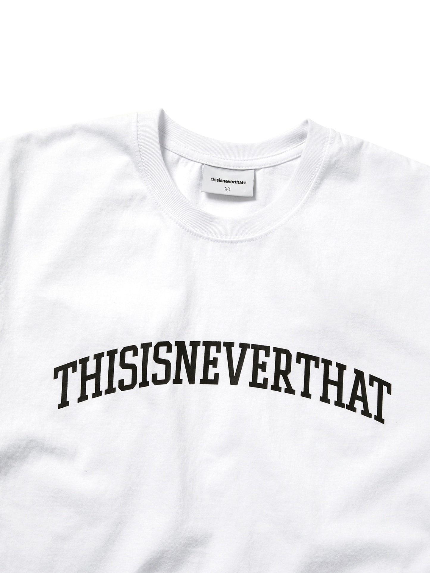 THIS IS NEVER THAT ARCH-LOGO TEE-WHITE