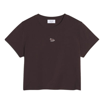 MAISON KITSUNE WOMEN'S BABY FOX BABY TEE-SHIRT-GANACHE