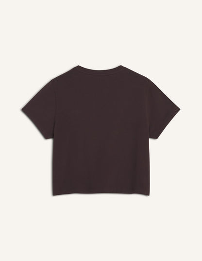 MAISON KITSUNE WOMEN'S BABY FOX BABY TEE-SHIRT-GANACHE