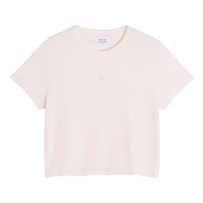 MAISON KITSUNE WOMEN'S BABY FOX BABY TEE-SHIRT-MAUVE