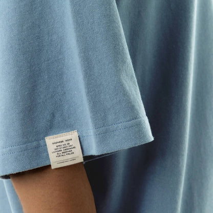 MADNESS BADGE (S) UNIFORM T-SHIRT-BLUE