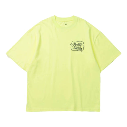 MADNESS BADGE (S) UNIFORM T-SHIRT-LIME