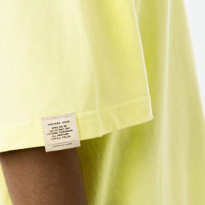 MADNESS BADGE (S) UNIFORM T-SHIRT-LIME