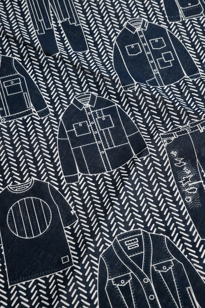 FUNDAMENTAL BANDANA-NAVY