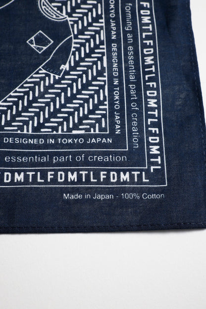FUNDAMENTAL BANDANA-NAVY