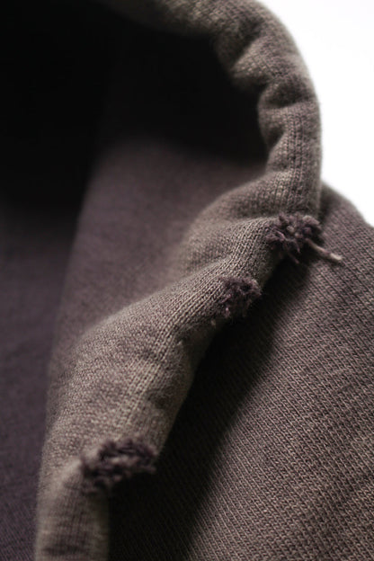 BOWWOW BASEBALL CHAMPION ZIP HOODIE AGED-BROWN