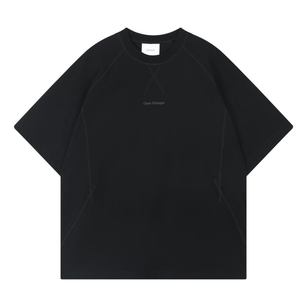 OPEN DIALOGUE BASIC C&S TEE-BLACK