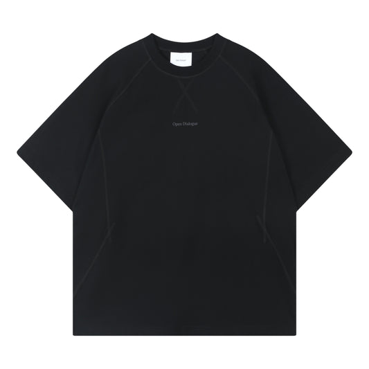 OPEN DIALOGUE BASIC C&S TEE-BLACK