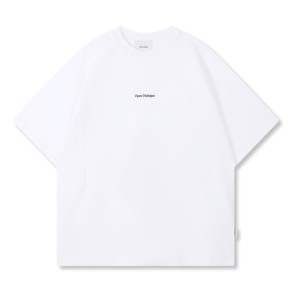 OPEN DIALOGUE BASIC C&S TEE-WHITE