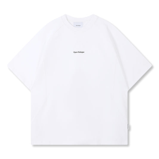 OPEN DIALOGUE BASIC C&S TEE-WHITE