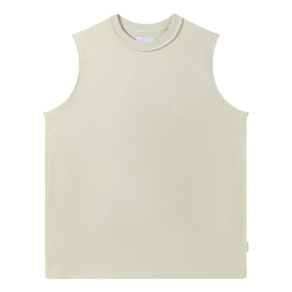 OPEN DIALOGUE BASIC VEST-CREAM