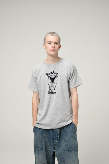 BOWWOW BEAT ARMY TEE-GREY