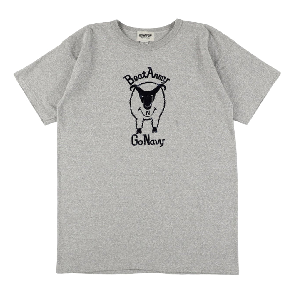 BOWWOW BEAT ARMY TEE-GREY