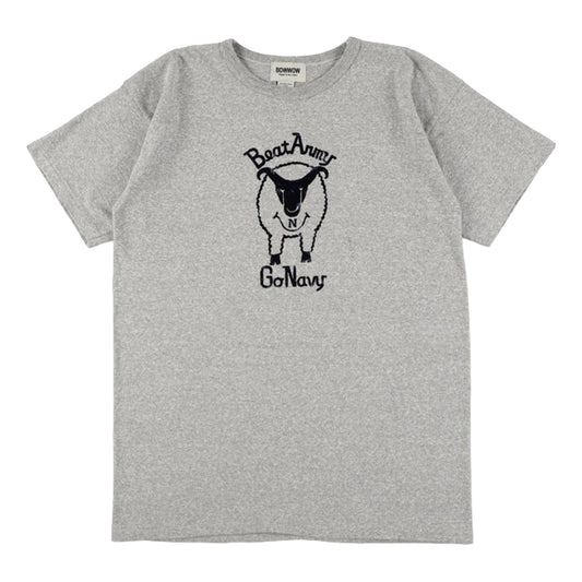 BOWWOW BEAT ARMY TEE-GREY