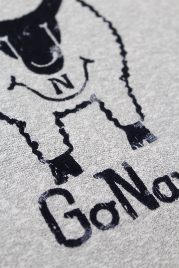 BOWWOW BEAT ARMY TEE-GREY