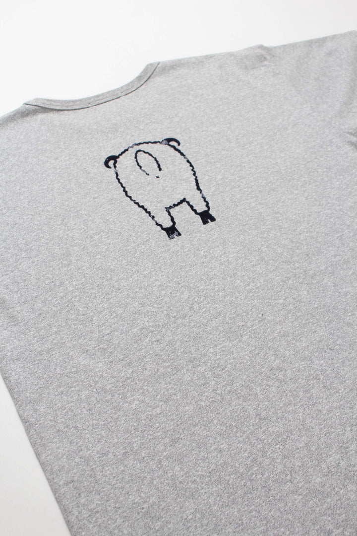 BOWWOW BEAT ARMY TEE-GREY