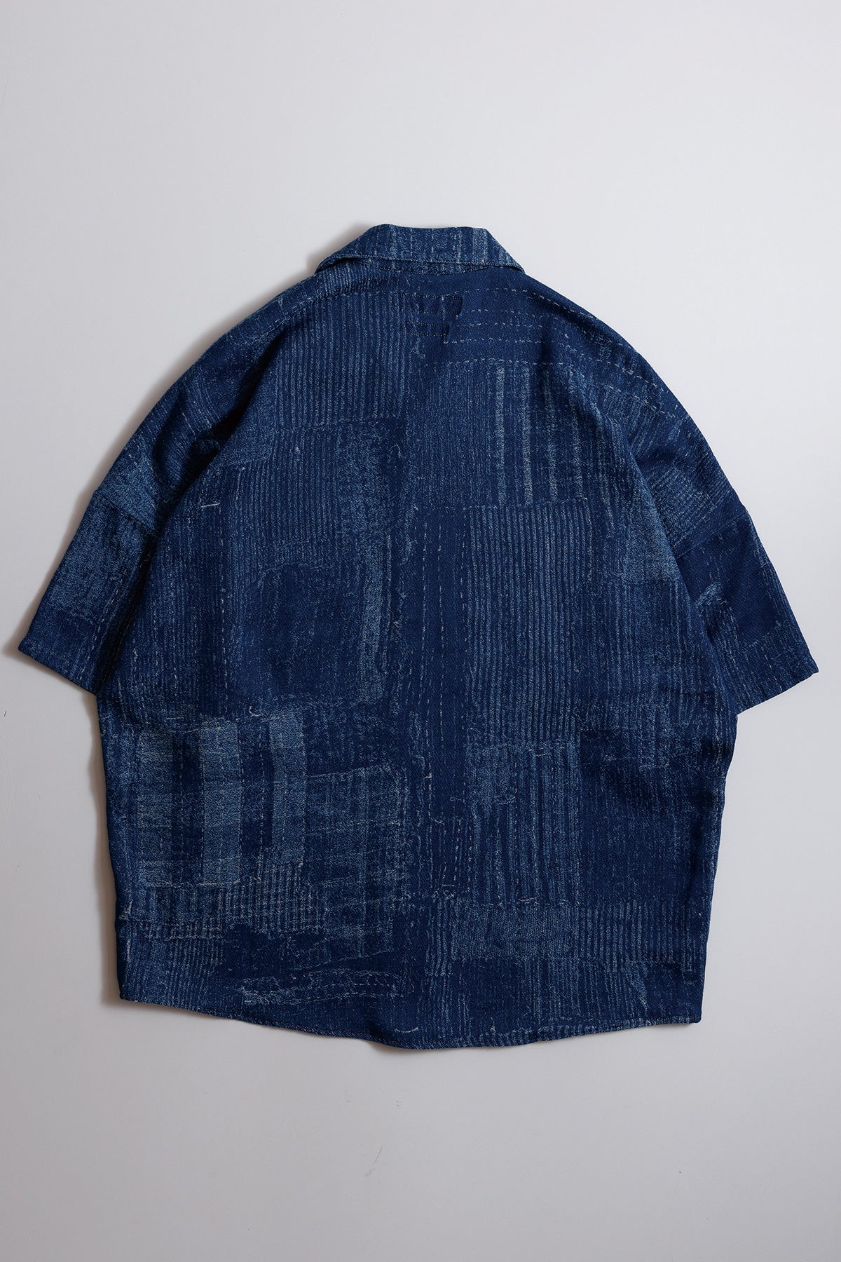 FUNDAMENTAL BORO S/S SHIRT 3YR WASH-INDIGO
