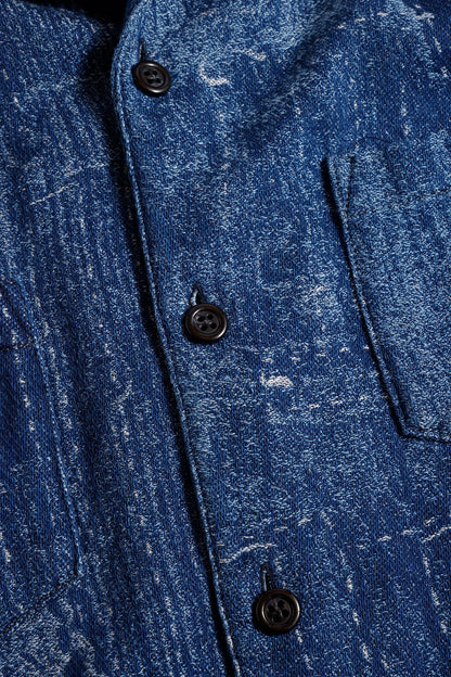 FUNDAMENTAL BORO S/S SHIRT 3YR WASH-INDIGO