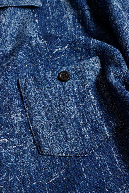FUNDAMENTAL BORO S/S SHIRT 3YR WASH-INDIGO