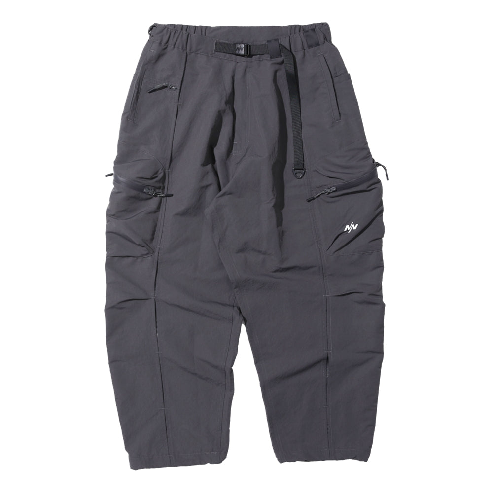NINE POINT NINE ESCAPE BREATHE 3D POCKET PANTS-CHARCOAL