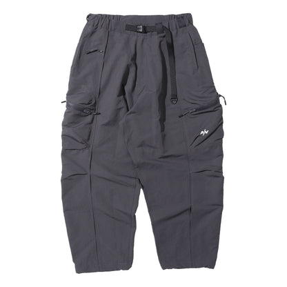 NINE POINT NINE ESCAPE BREATHE 3D POCKET PANTS-CHARCOAL