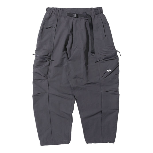 NINE POINT NINE ESCAPE BREATHE 3D POCKET PANTS-CHARCOAL