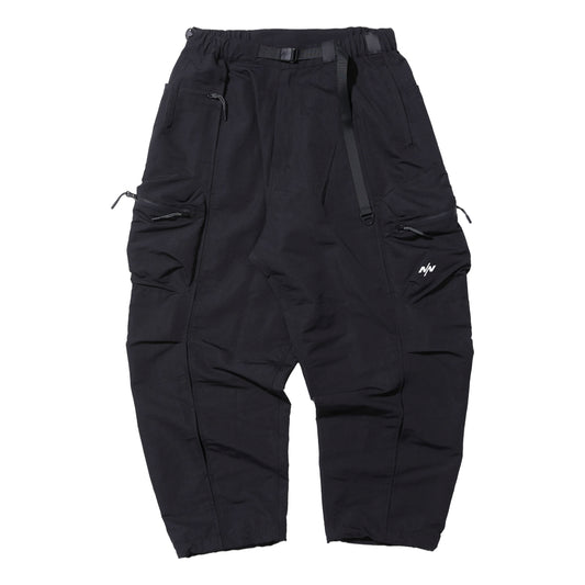 NINE POINT NINE ESCAPE BREATHE 3D POCKET PANTS-BLACK