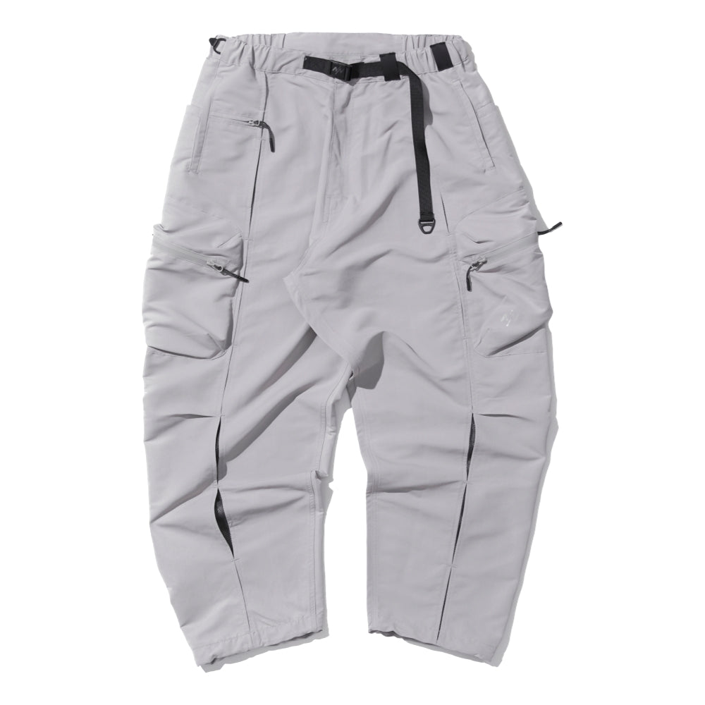 NINE POINT NINE ESCAPE BREATHE 3D POCKET PANTS-IVORY
