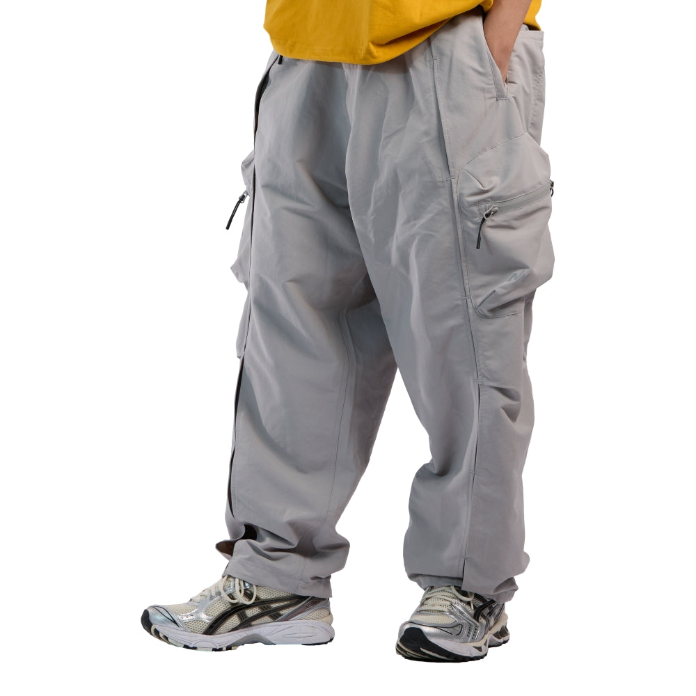 NINE POINT NINE ESCAPE BREATHE 3D POCKET PANTS-IVORY