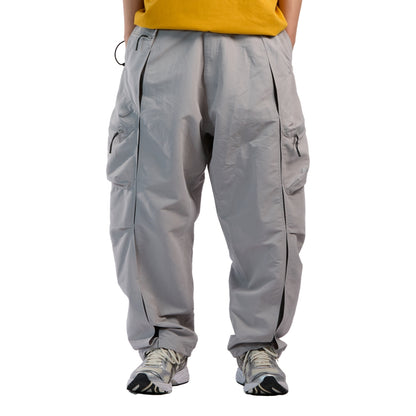 NINE POINT NINE ESCAPE BREATHE 3D POCKET PANTS-IVORY
