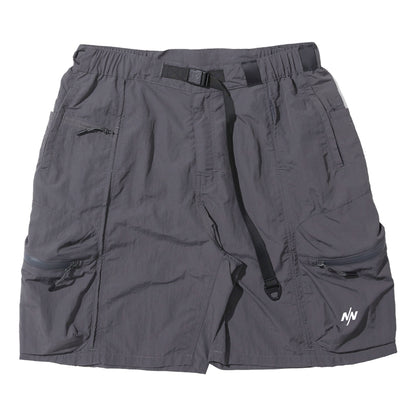 NINE POINT NINE ESCAPE BREATHE 3D POCKET SHORTS-CHARCOAL