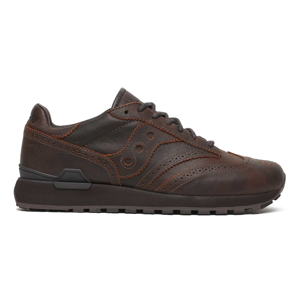 SAUCONY X ENGINEERED GARMENTS SHADOW ORIGINAL WINGTIP-BROWN