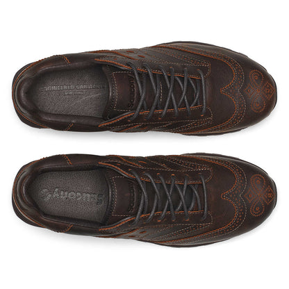 SAUCONY X ENGINEERED GARMENTS SHADOW ORIGINAL WINGTIP-BROWN