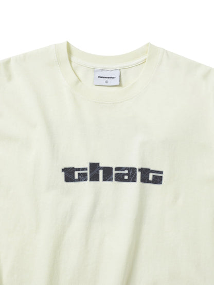 THIS IS NEVER THAT BIG INITIAL TEE-IVORY