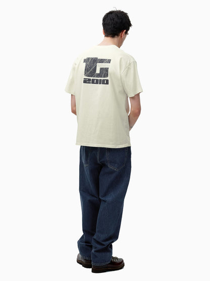 THIS IS NEVER THAT BIG INITIAL TEE-IVORY