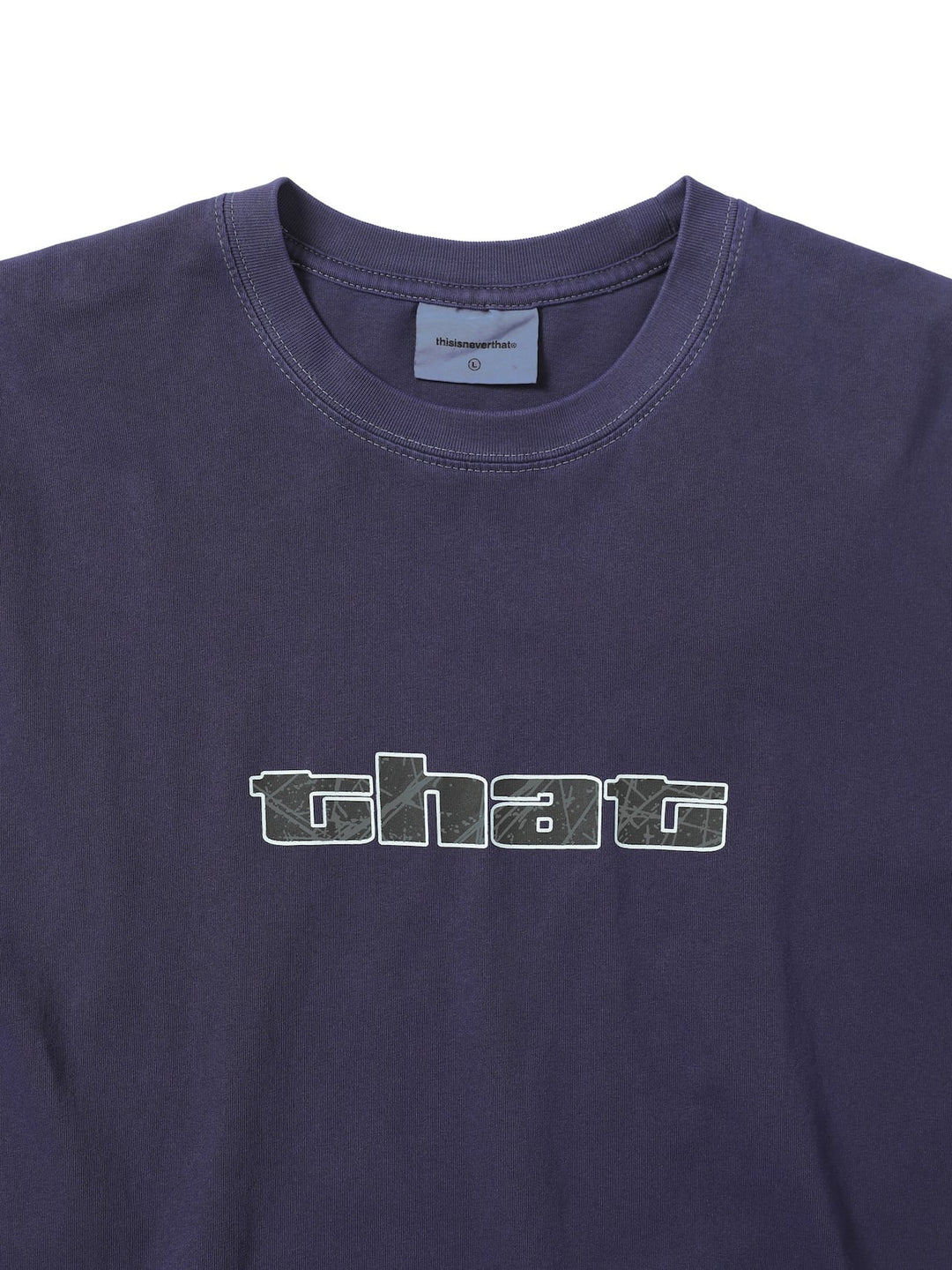 THIS IS NEVER THAT BIG INITIAL TEE-PURPLE