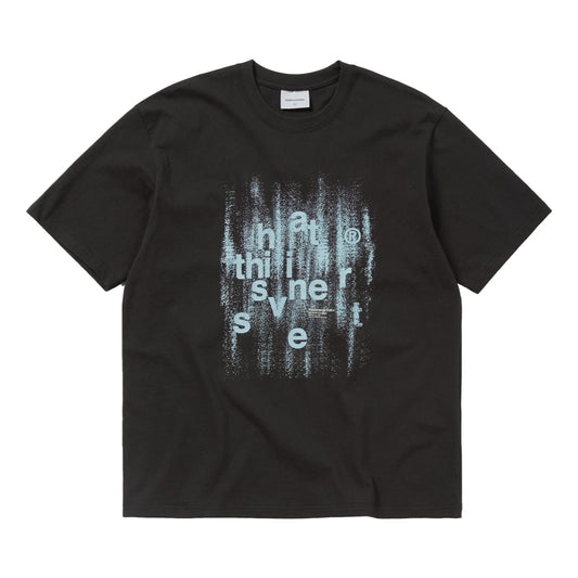 THIS IS NEVER THAT BRUSHED PAINT TEE-BLACK