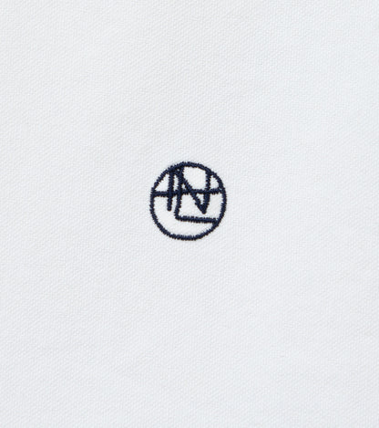 Nanamica BUTTON DOWN WIND SHIRT-WHITE