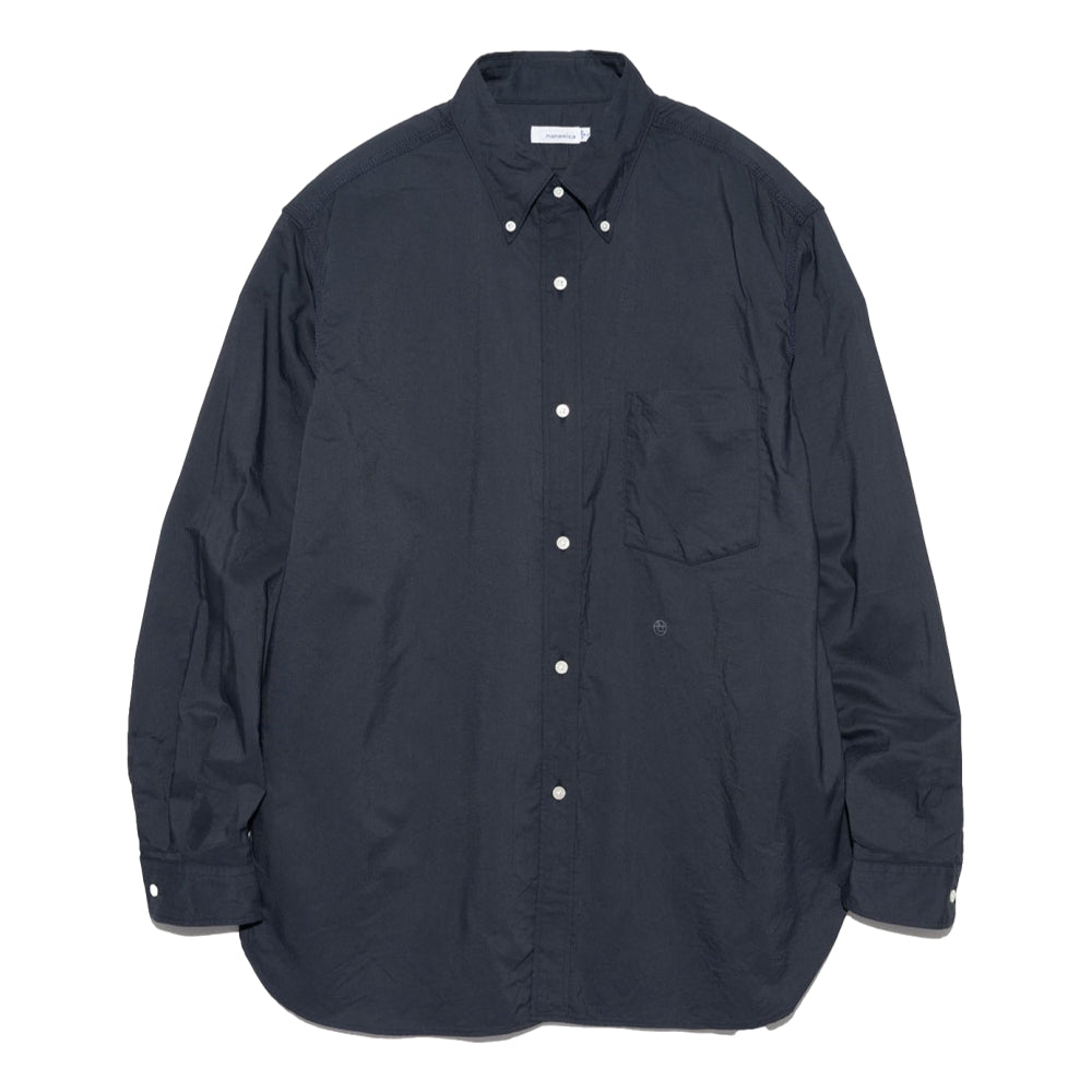 Nanamica BUTTON DOWN WIND SHIRT-NAVY