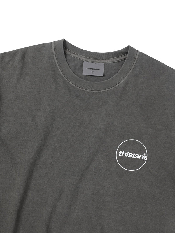 THIS IS NEVER THAT C-LOGO TEE-CHARCOAL