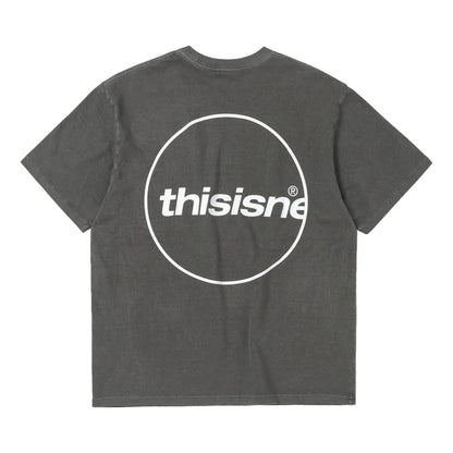 THIS IS NEVER THAT C-LOGO TEE-CHARCOAL