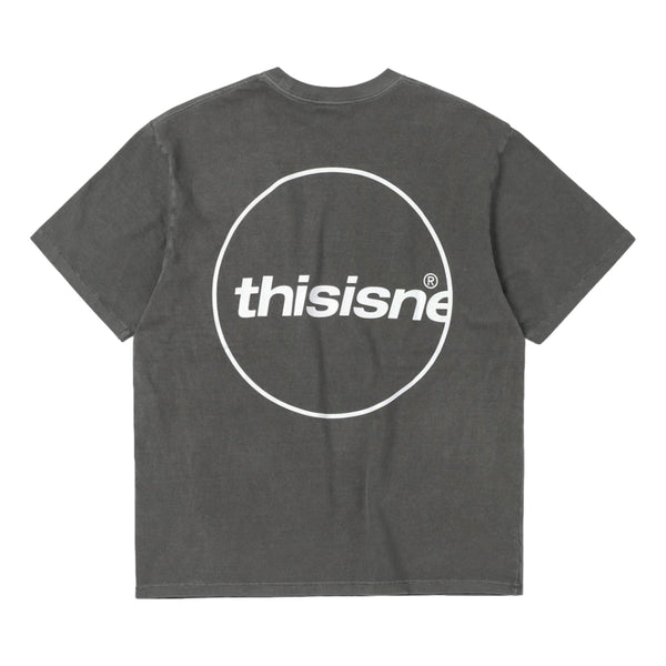 THIS IS NEVER THAT C-LOGO TEE-CHARCOAL