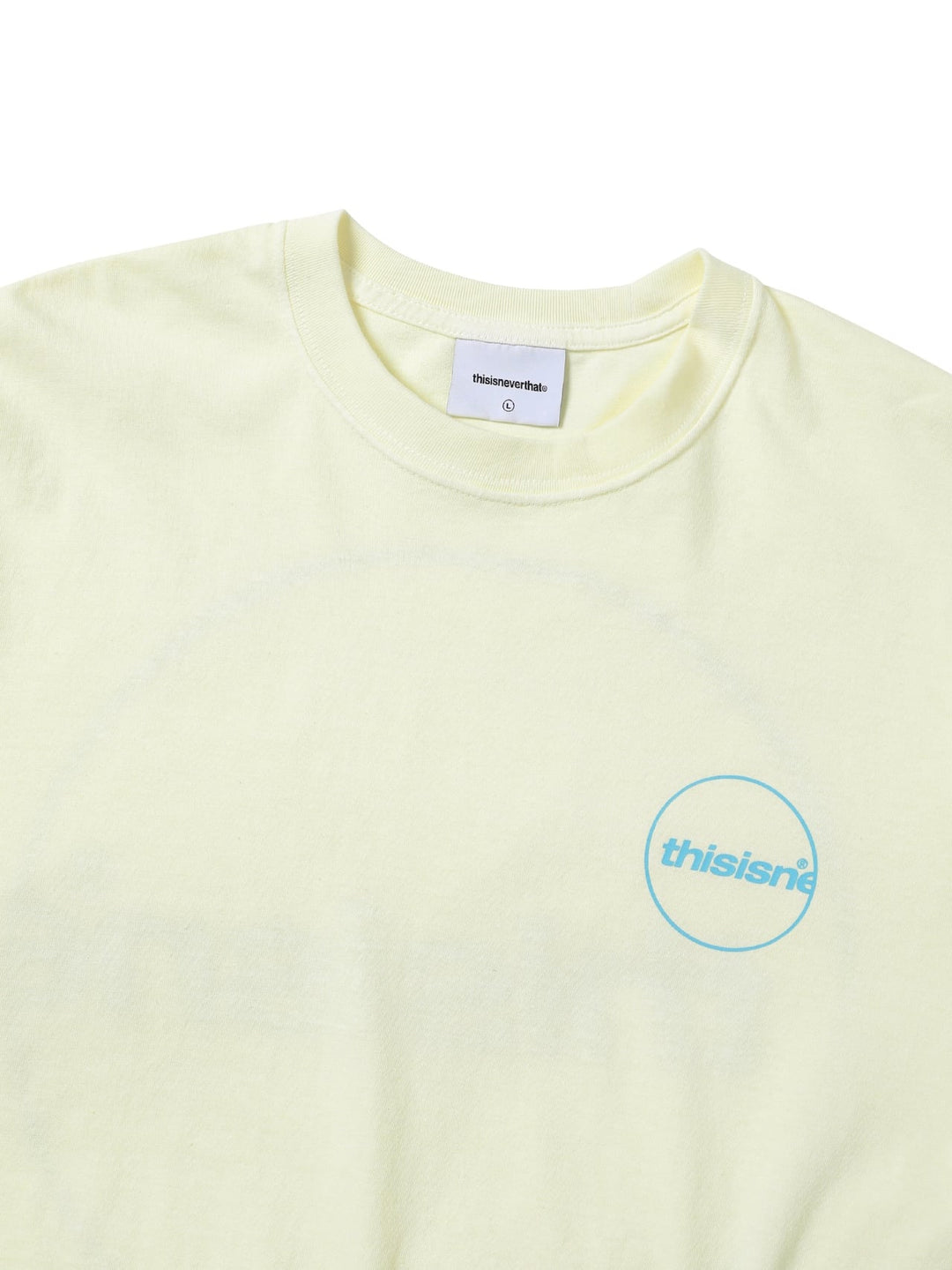 THIS IS NEVER THAT C-LOGO TEE-IVORY