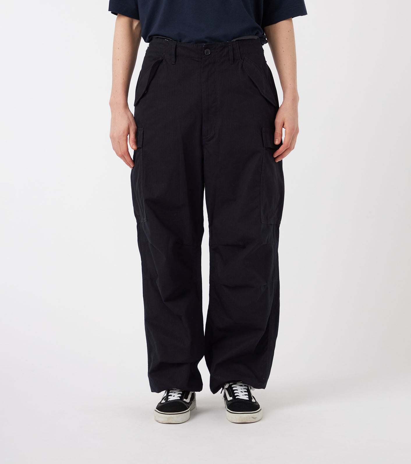 Nanamica CARGO PANTS-BLACK