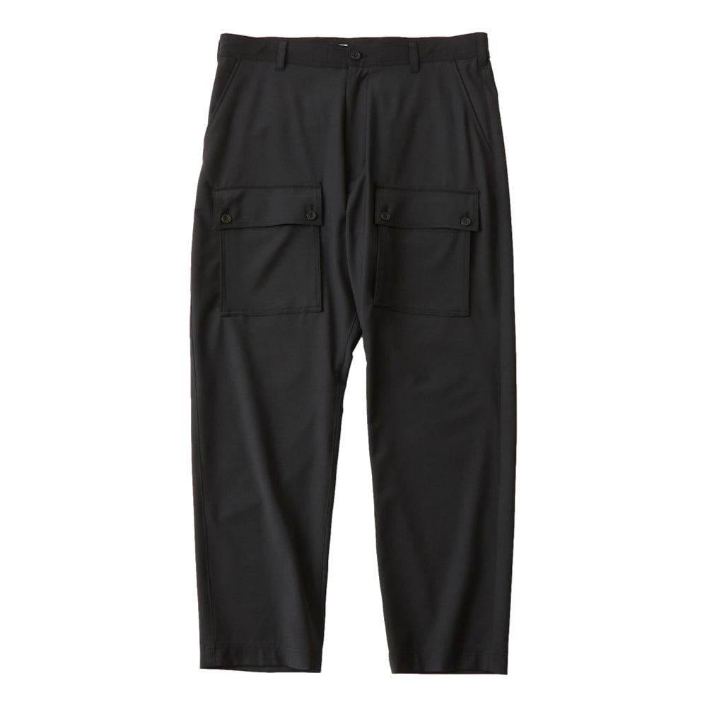 WHITE MOUNTAINEERING CARGO TAPERED PANTS-BLACK