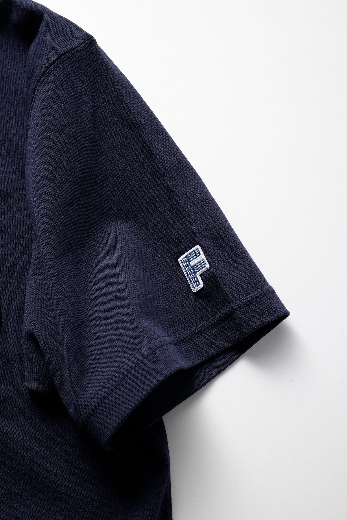 FUNDAMENTAL CIRCLE PATCH TEE-NAVY