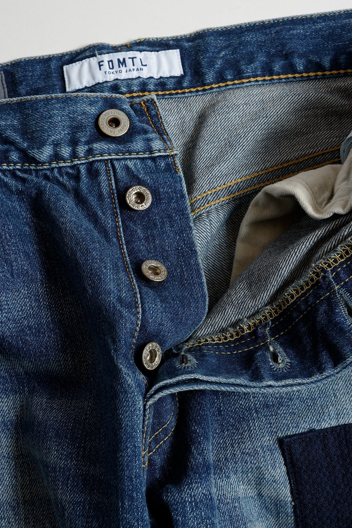 FUNDAMENTAL CLASSIC FIT DENIM CS128-INDIGO