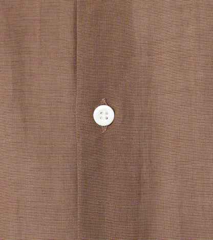 Nanamica CLASSIC FIT SHIRT-BROWN