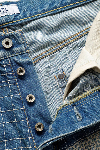 FUNDAMENTAL CLASSIC STRAIGHT DENIM CS112-INDIGO